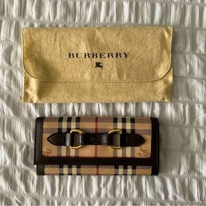 Burberry Flap Wallet